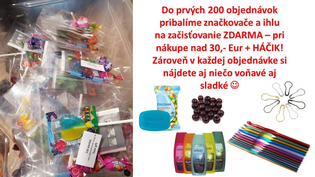 Špeciálny darček k objednávke v mesiaci JÚL - len prvých 200 zákazníkov
