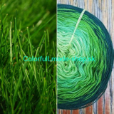 Magic OMBRÉ - Green Gras 3-nitka/1500m