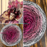 Rainbow II. Black GLITZ 4-nitka 400g/1500m 
