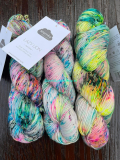 Lazy Lion Sock Yarn - Dawn in Amboseli spreckled chaotic x