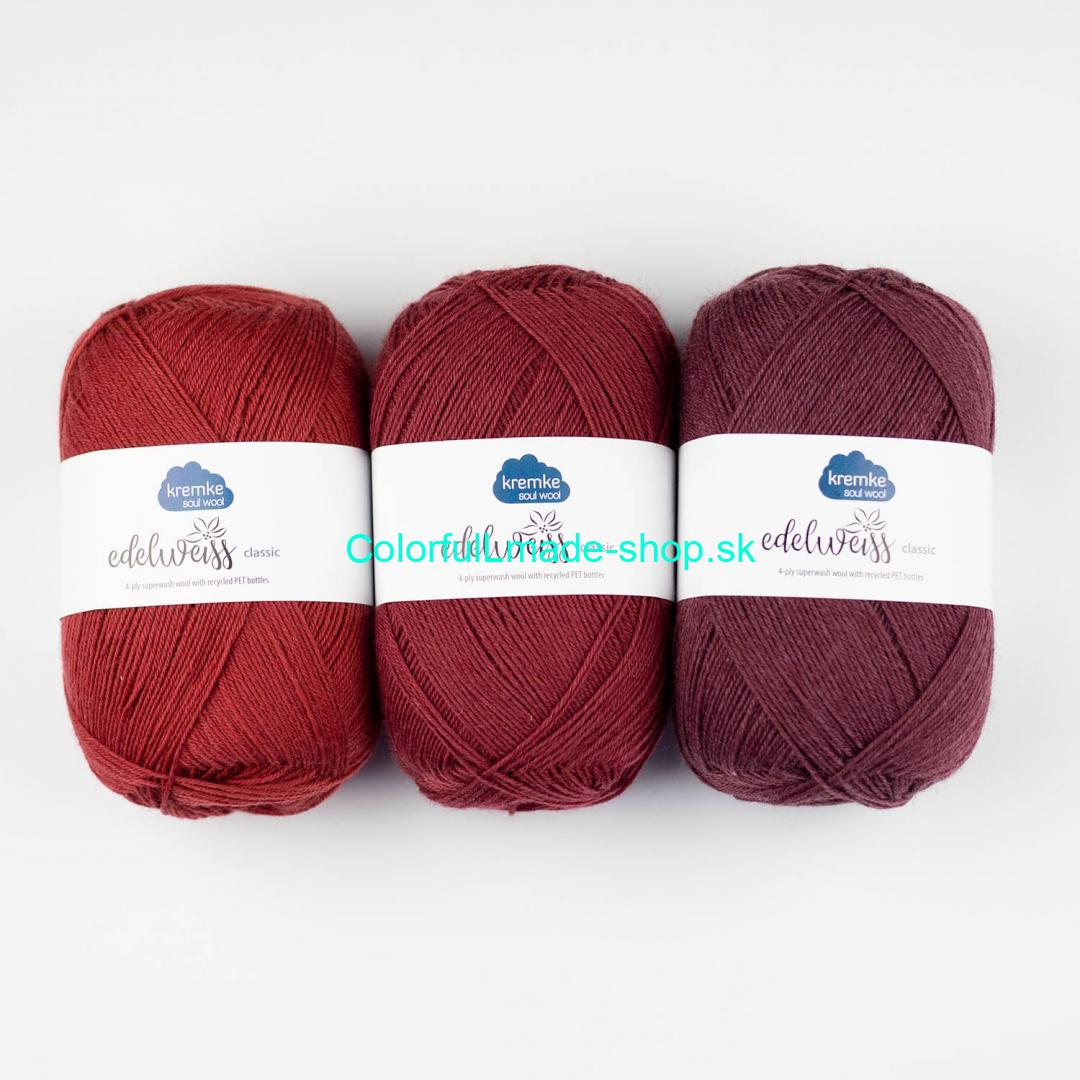 Edelweiss 100g - Deep Red
