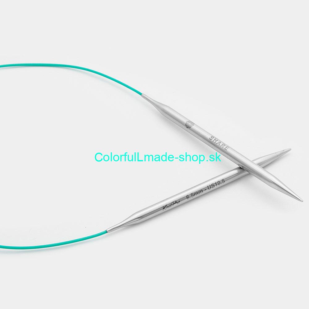 KnitPro Mindful Fixed Circular Needles 80 cm - 5,50 mm kruhové ihlice