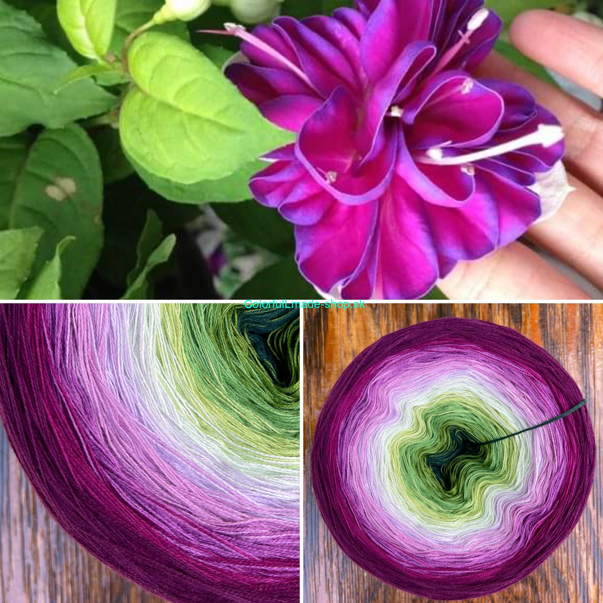 Magic Beauty - Fuchsia Blossom - 3nitka / 4000m