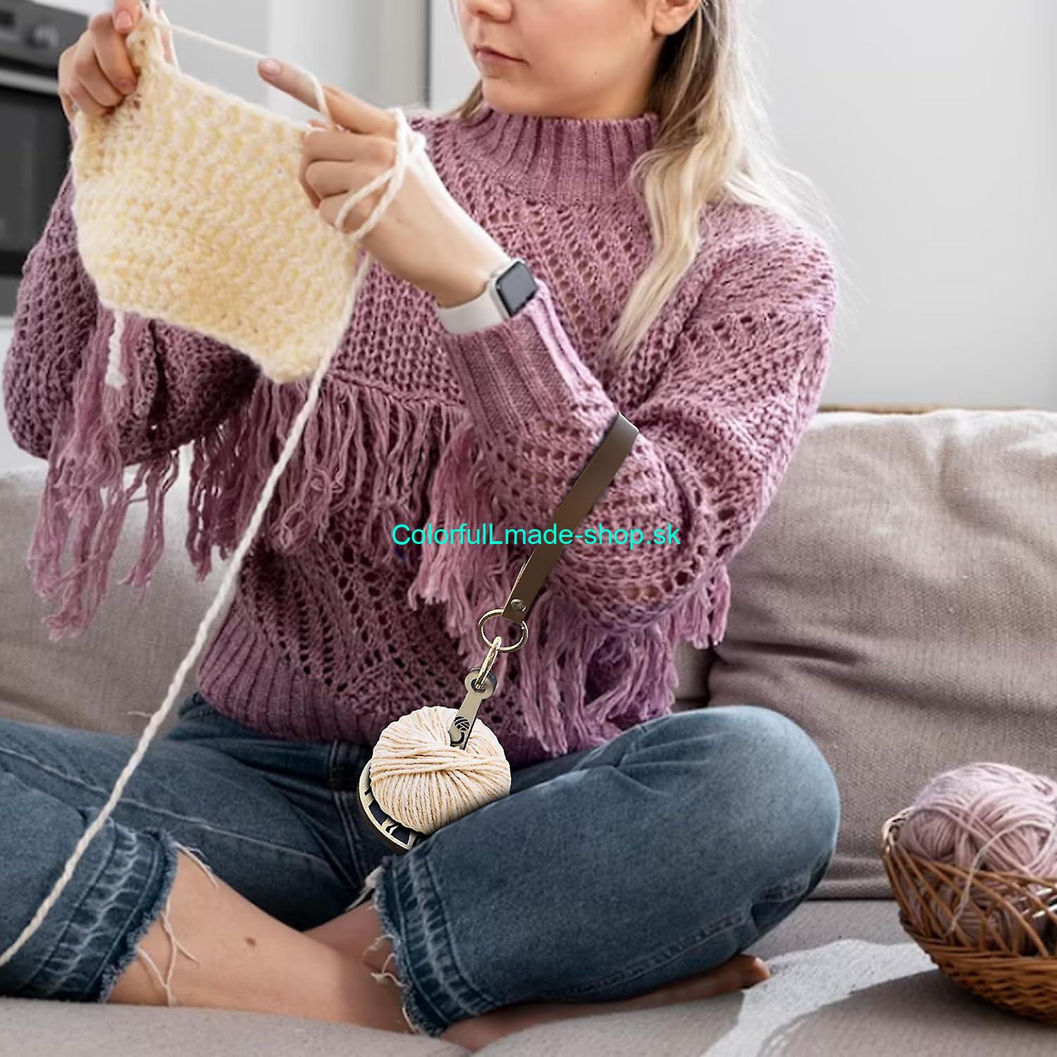 Yarn Holder - držiak priadze na zápästie - Cat