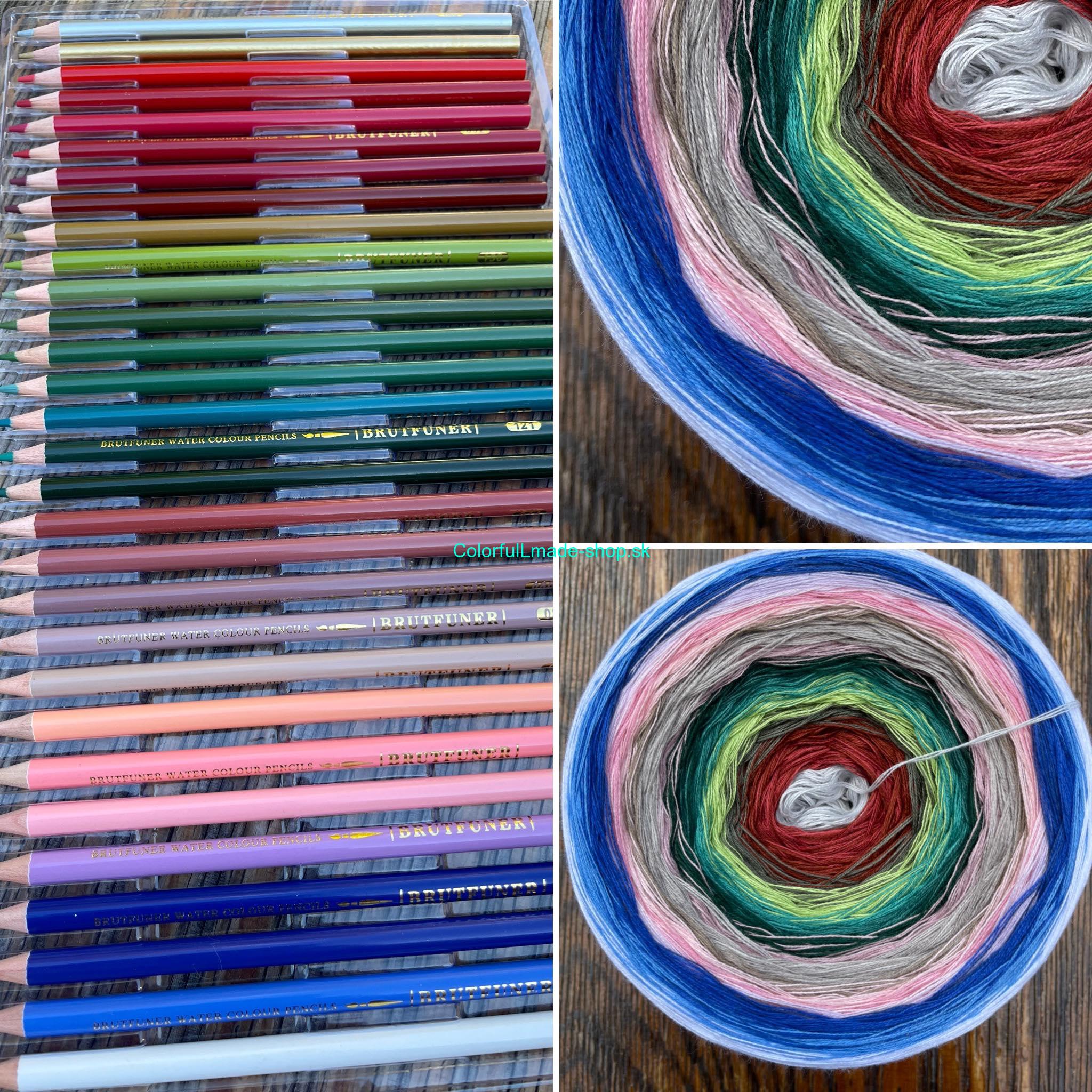 Magic Beauty - 20 Colors - Pencils VI. 3ply / 1800m