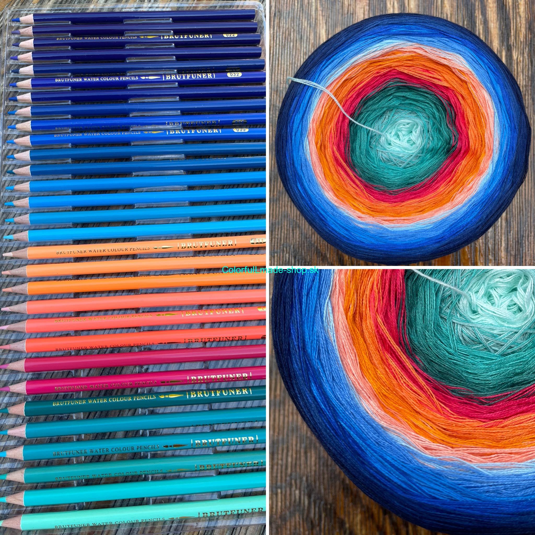Magic Beauty - 20 Colors - Pencils VII. 3ply / 1800m