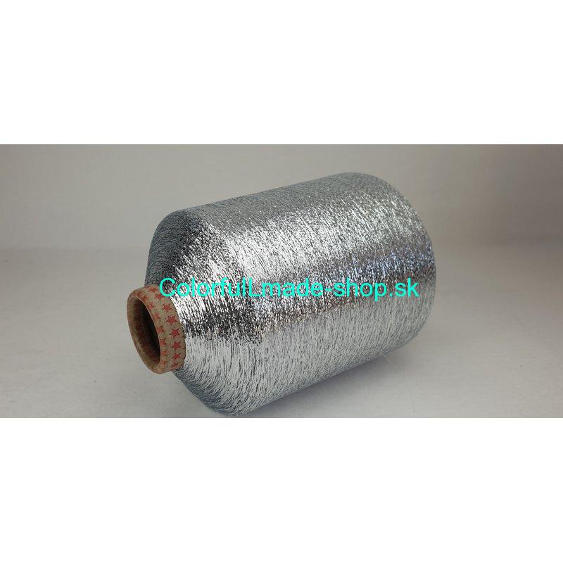 Limited Edition No.158 - 3-nitka/1500m + glitter  silver