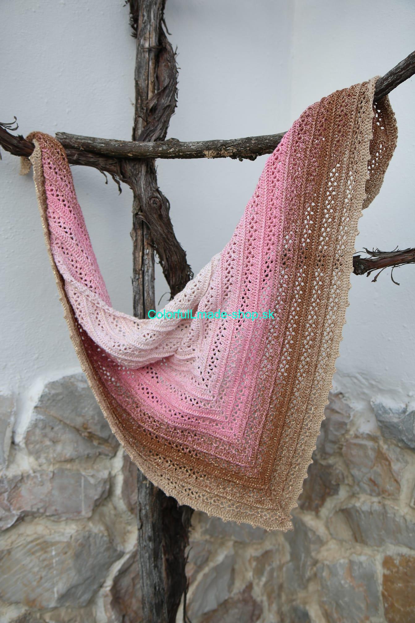 Limited Edition No.159 - 4-nitka/1500m + glitter gold