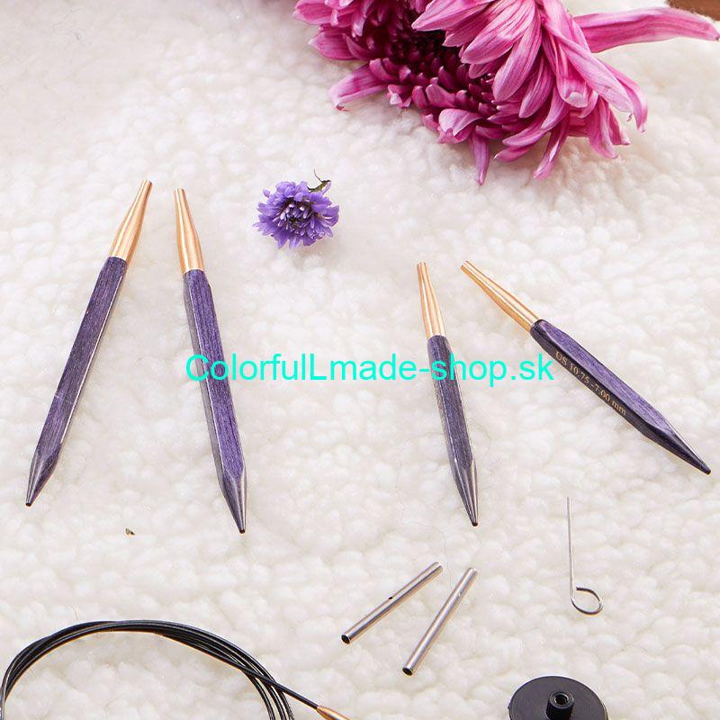J'adore Cubics Interchangeable Circular Needles - vymen.ihlice 4,0mm 13cm