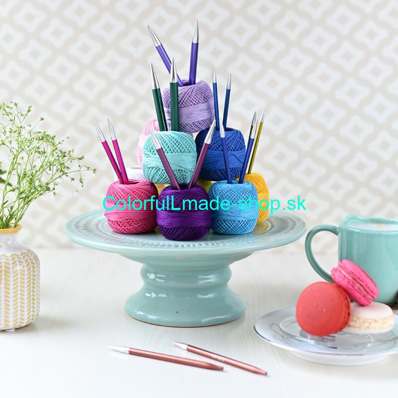 KnitPro Zing Mini Interchangeable Circular Needles - mini vymen.ihlice - 3,5mm 5cm