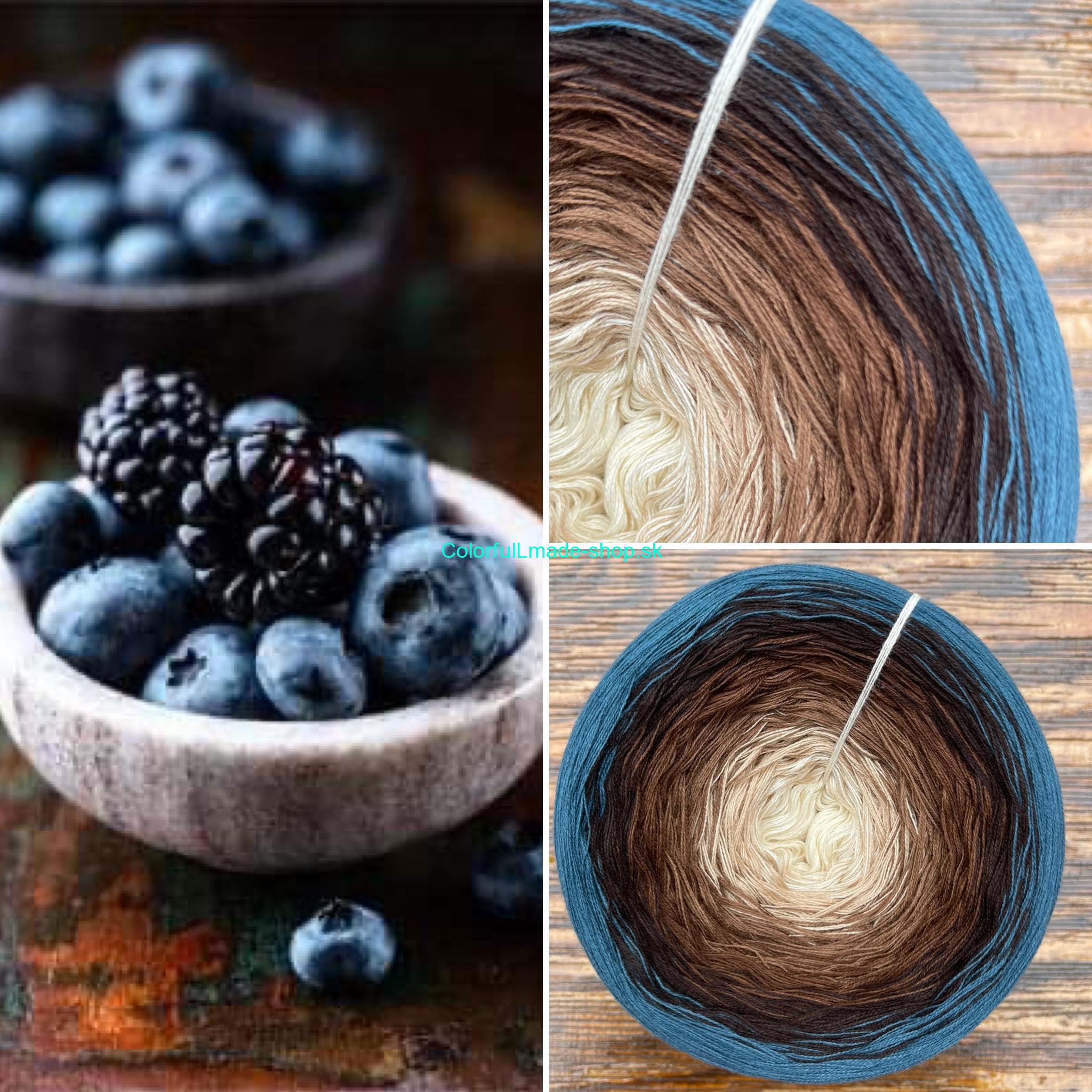 Čučoriedky IV. 3-nitka/1000m Blueberries IV.