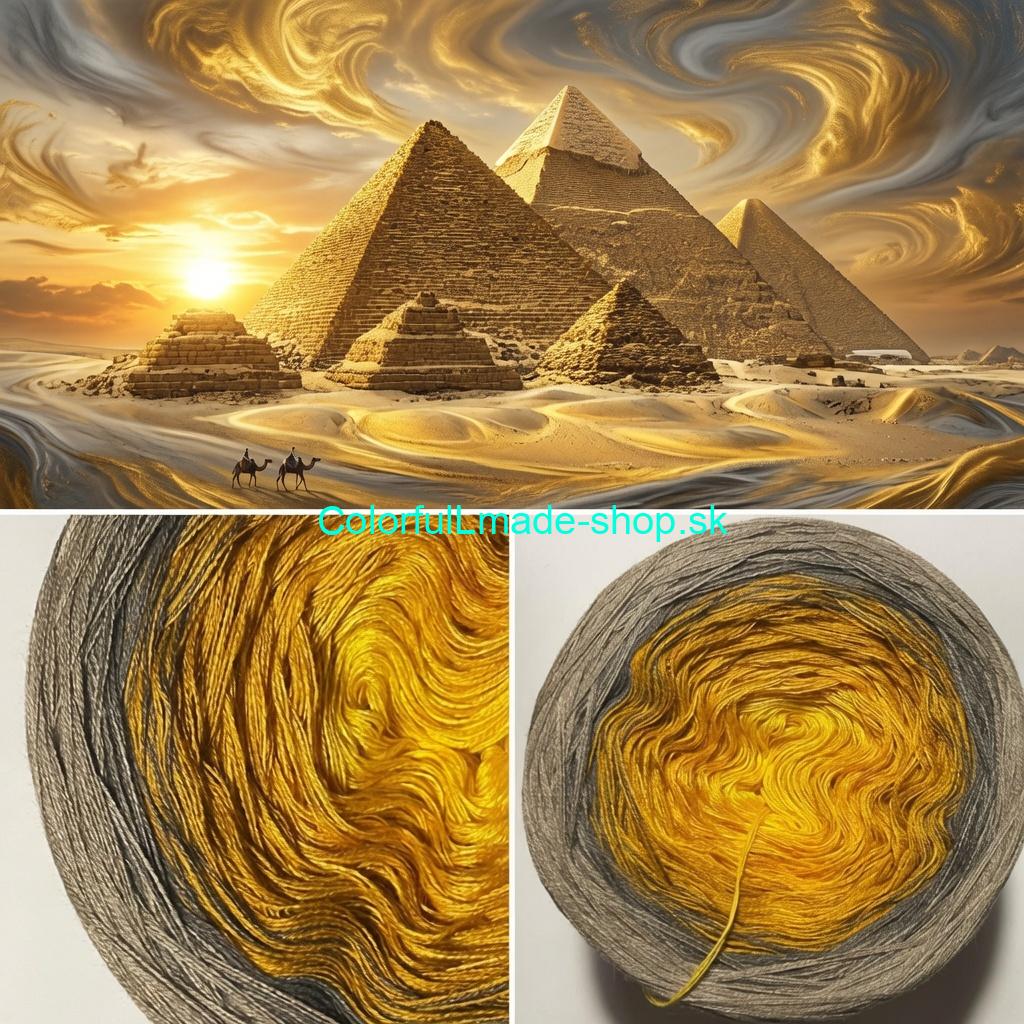 Pyramídy 3-nitka/1000m Pyramids