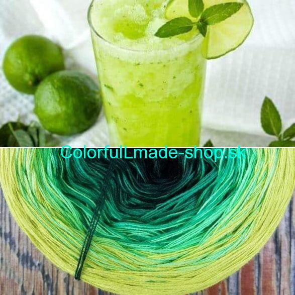 Magic OMBRÉ - Lime Juice 3-nitka 200g/1000m