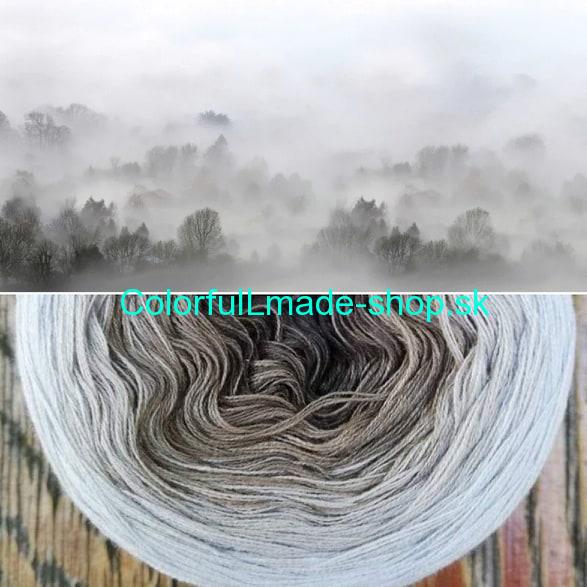 Magic OMBRÉ - Morning Fog 3-nitka/1000m