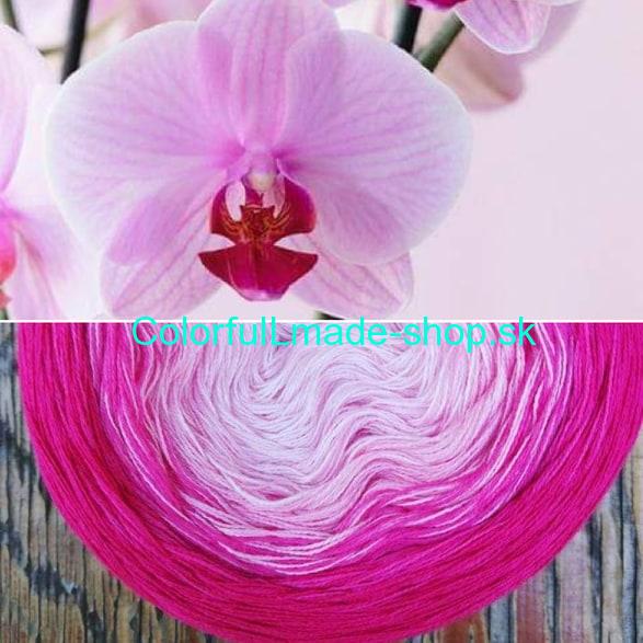 Magic OMBRÉ - Pink Orchid 3-nitka/1000m