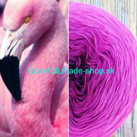 Magic OMBRÉ - Pink Flamenco 4-nitka/1000m