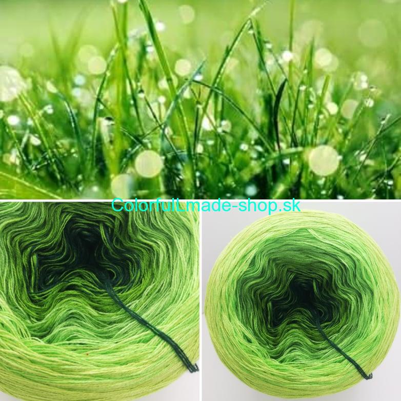 Zelená lúka II. 4-nitka 250g/1000m Green Meadow II.