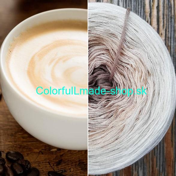 Magic OMBRÉ - White Coffee 3-nitka/1000m