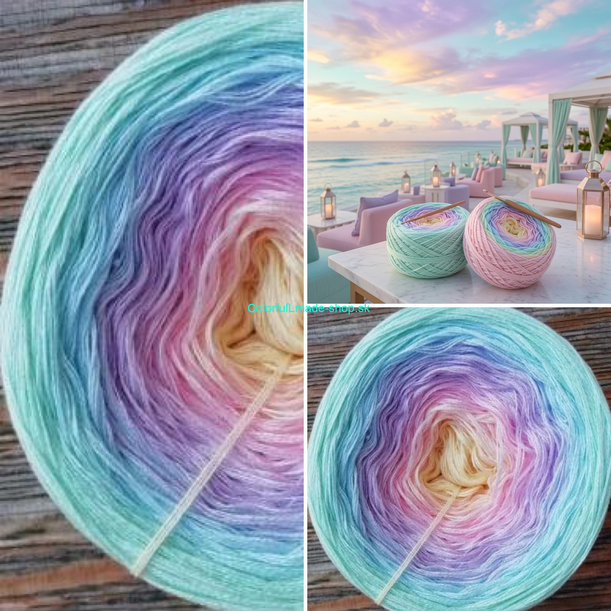 Pastelový Sen 3-nitka/2500m Pastel Dream