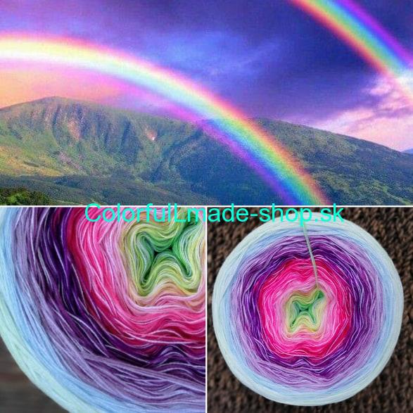 Magic Beauty Colorful - Rainbow II. 4ply / 2500m