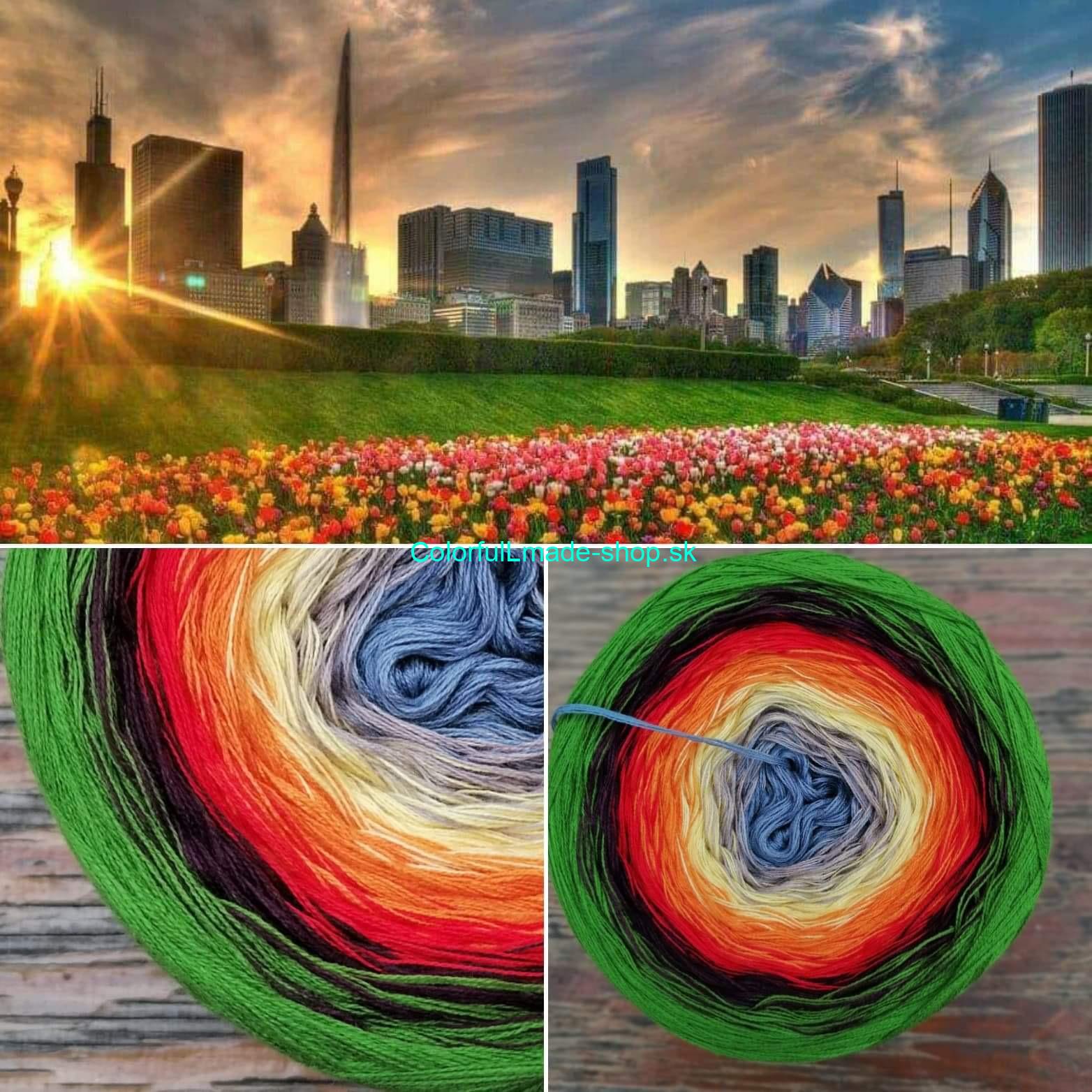 Metropolis - Chicago 4-nitka 400g/1500m