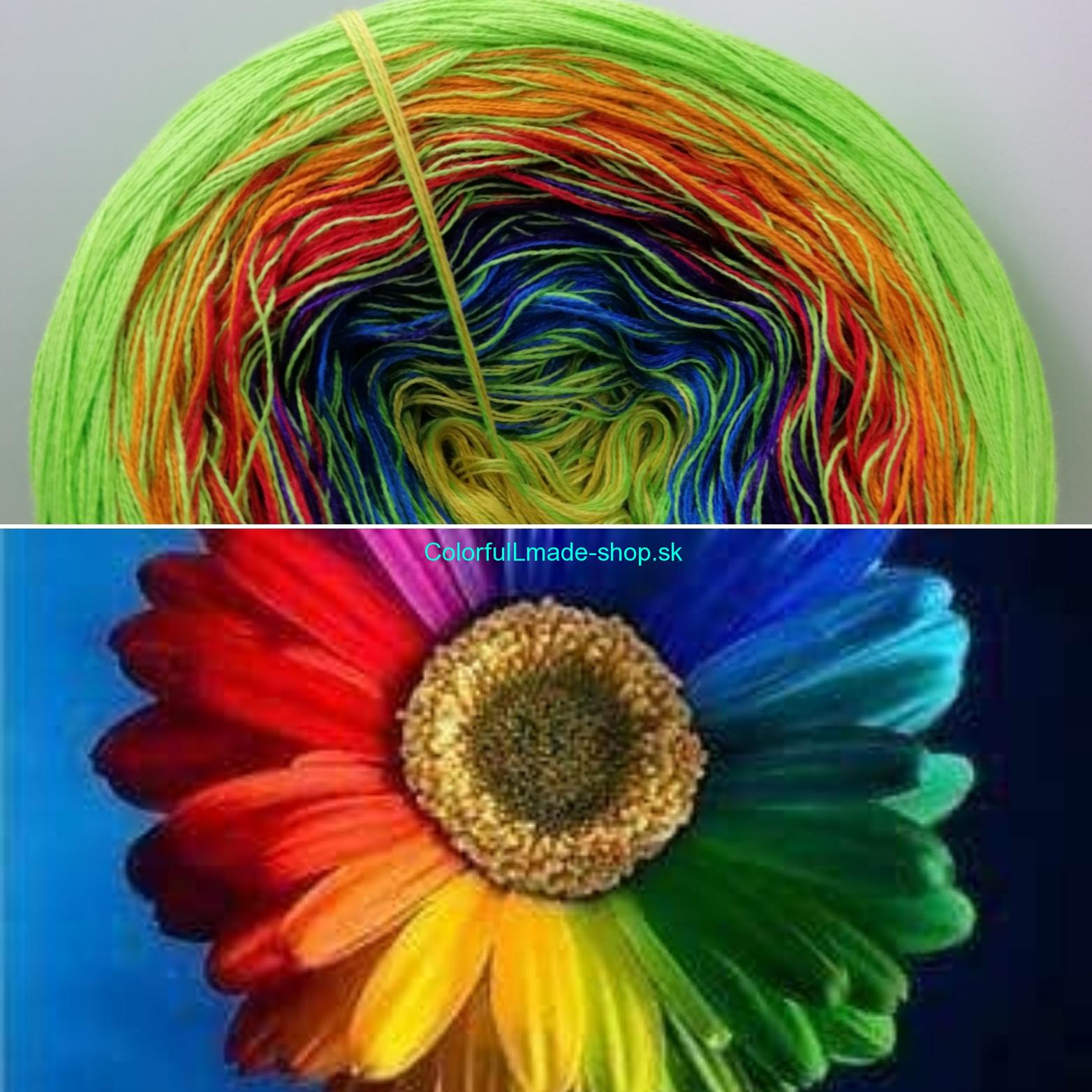 Rainbow V. 4-nitka 250g/1000m