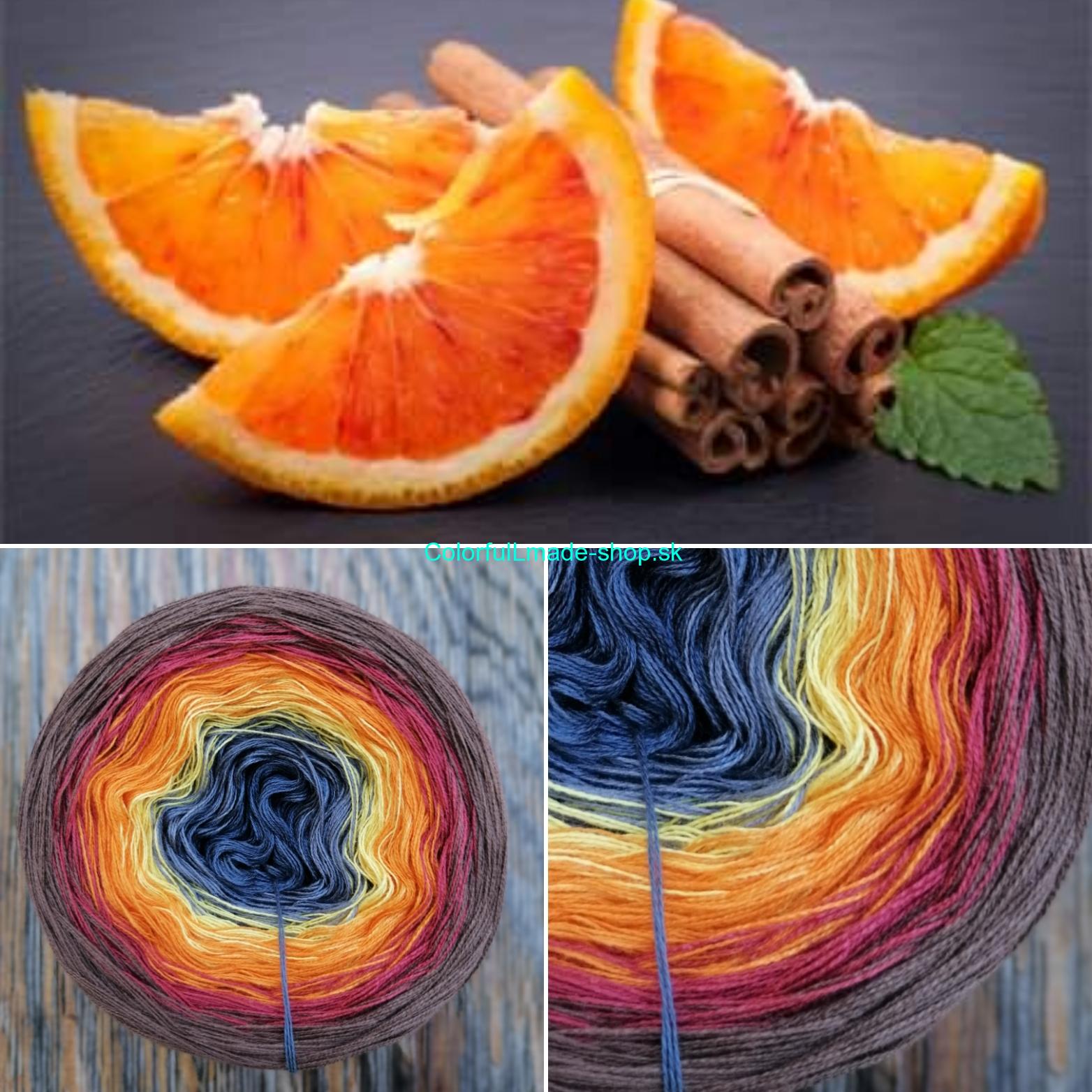 Pomaranče II. 3-nitka/1000m Oranges II.