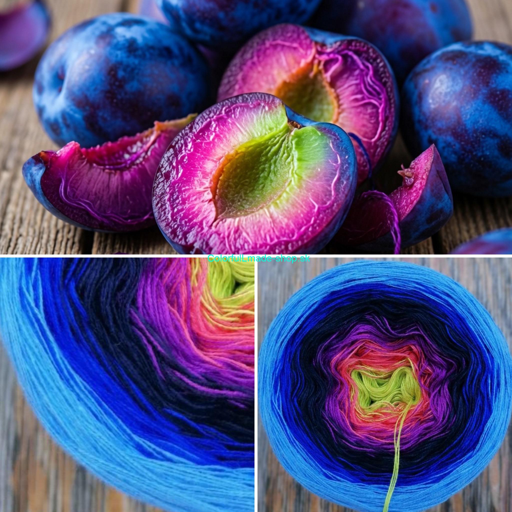 Slivky 3-nitka/1500m Plums