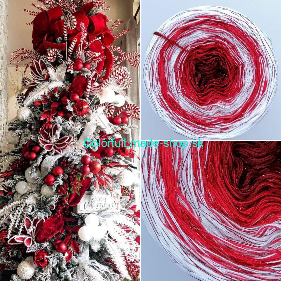 Limited Edition No.18 - 3-nitka/1500m + glitter rot