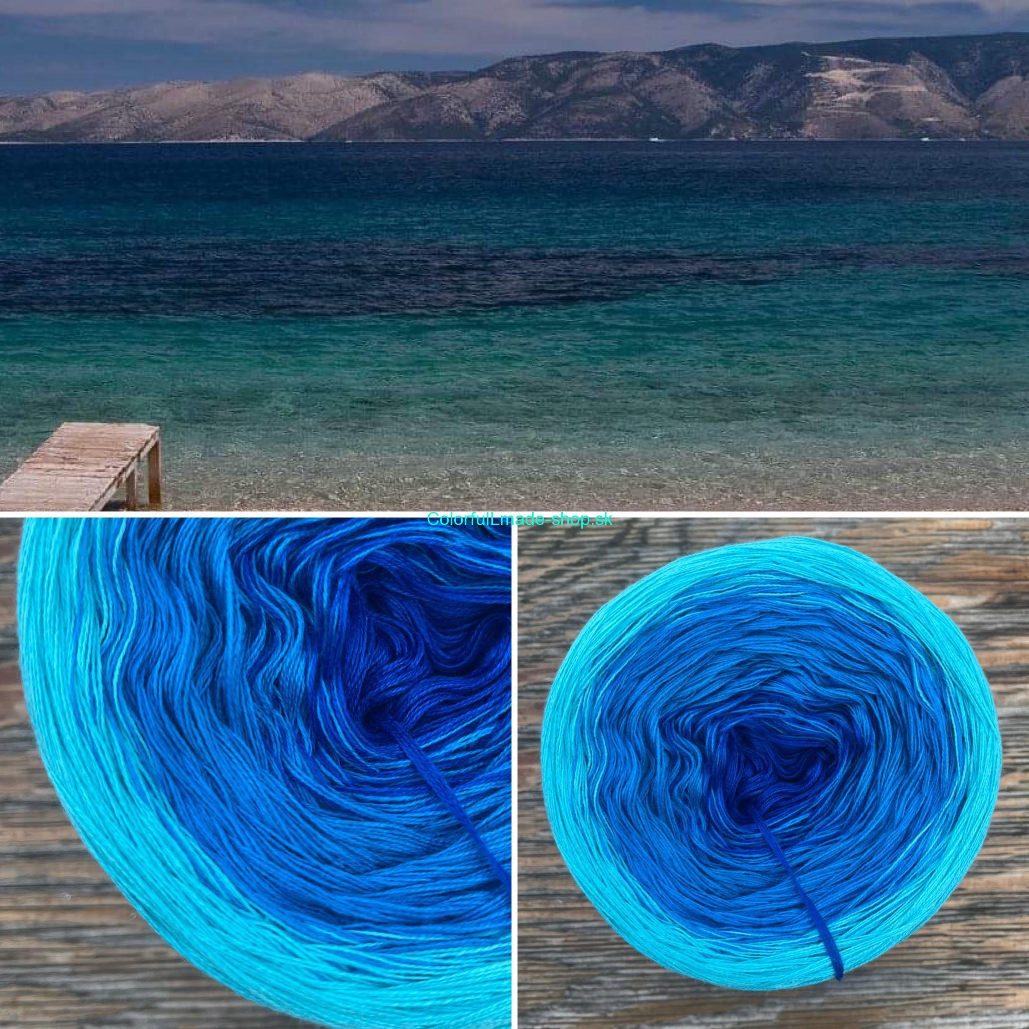 Magic OMBRÉ - Sea 3-nitka 300g/1500m