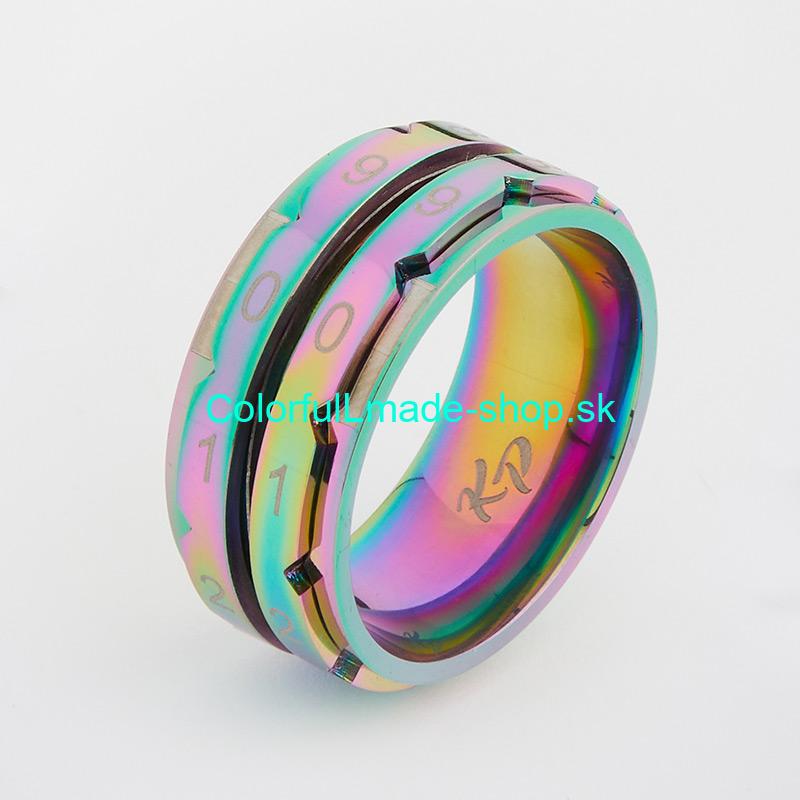 KnitPro Row Counter Ring - Rainbow 7 - 17,3 mm