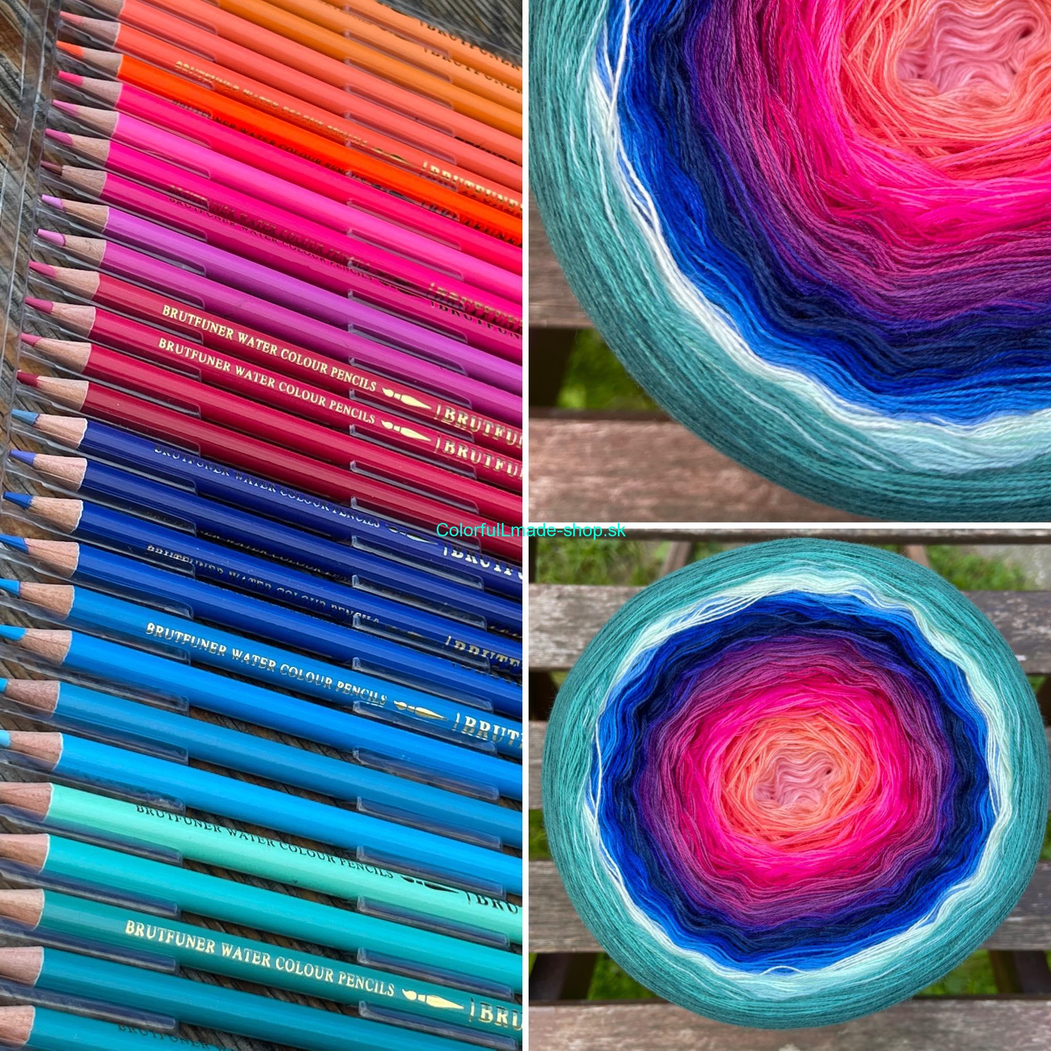 Magic Beauty - 20 Colors - Pencils 3ply 2500m