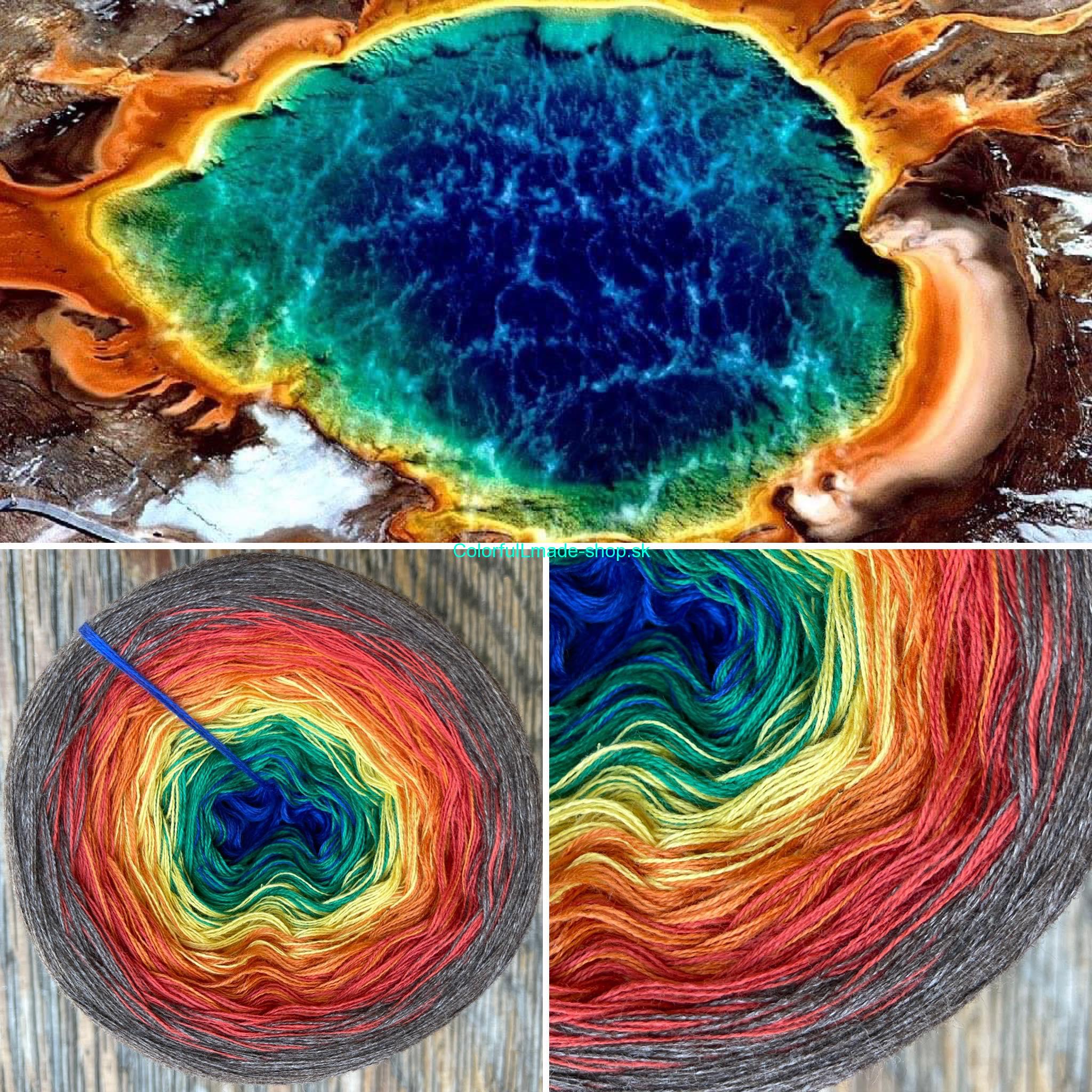 Grand Prismatic Spring 4-nitka/1500m 
