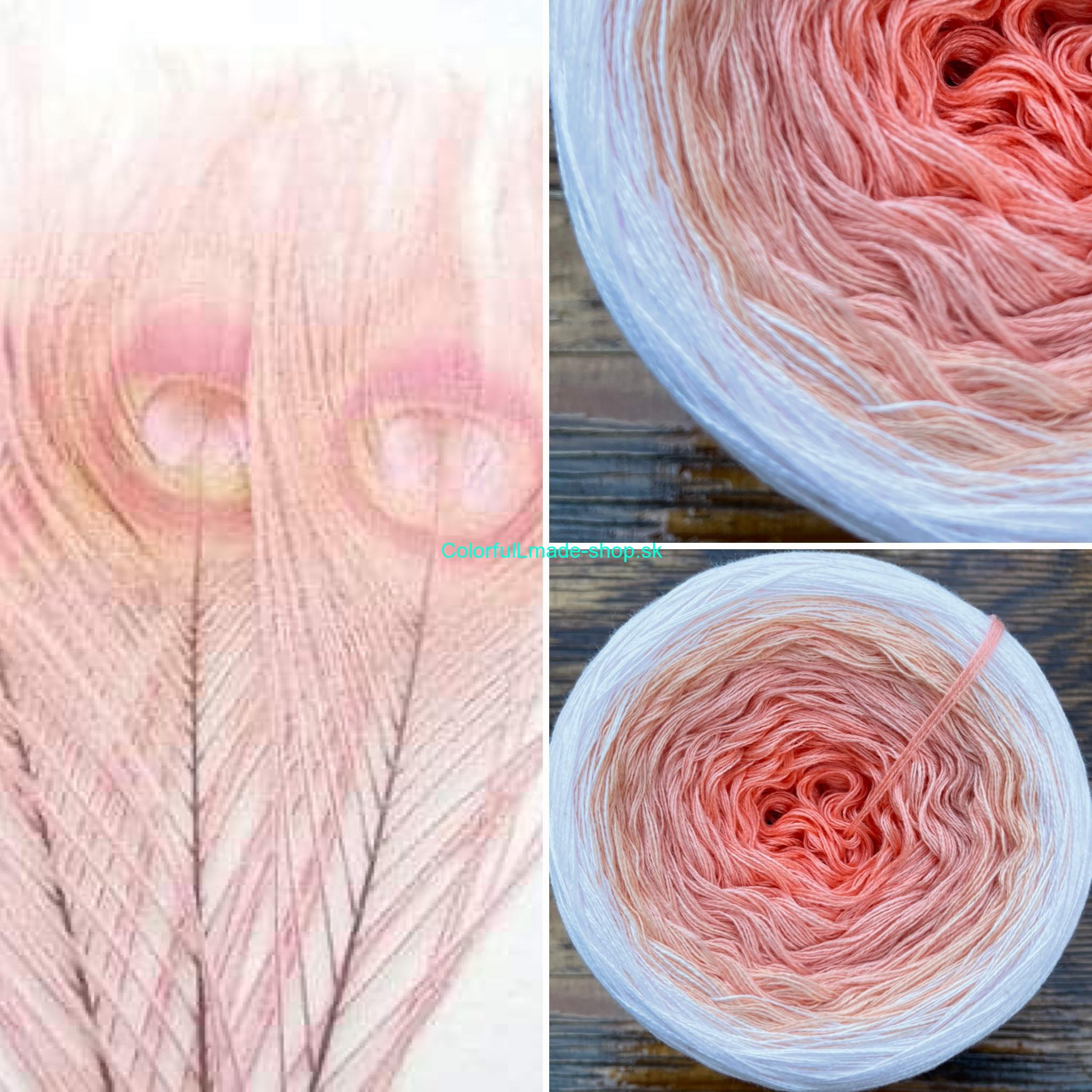 Magic OMBRÉ - Feathers 4-nitka/1000m