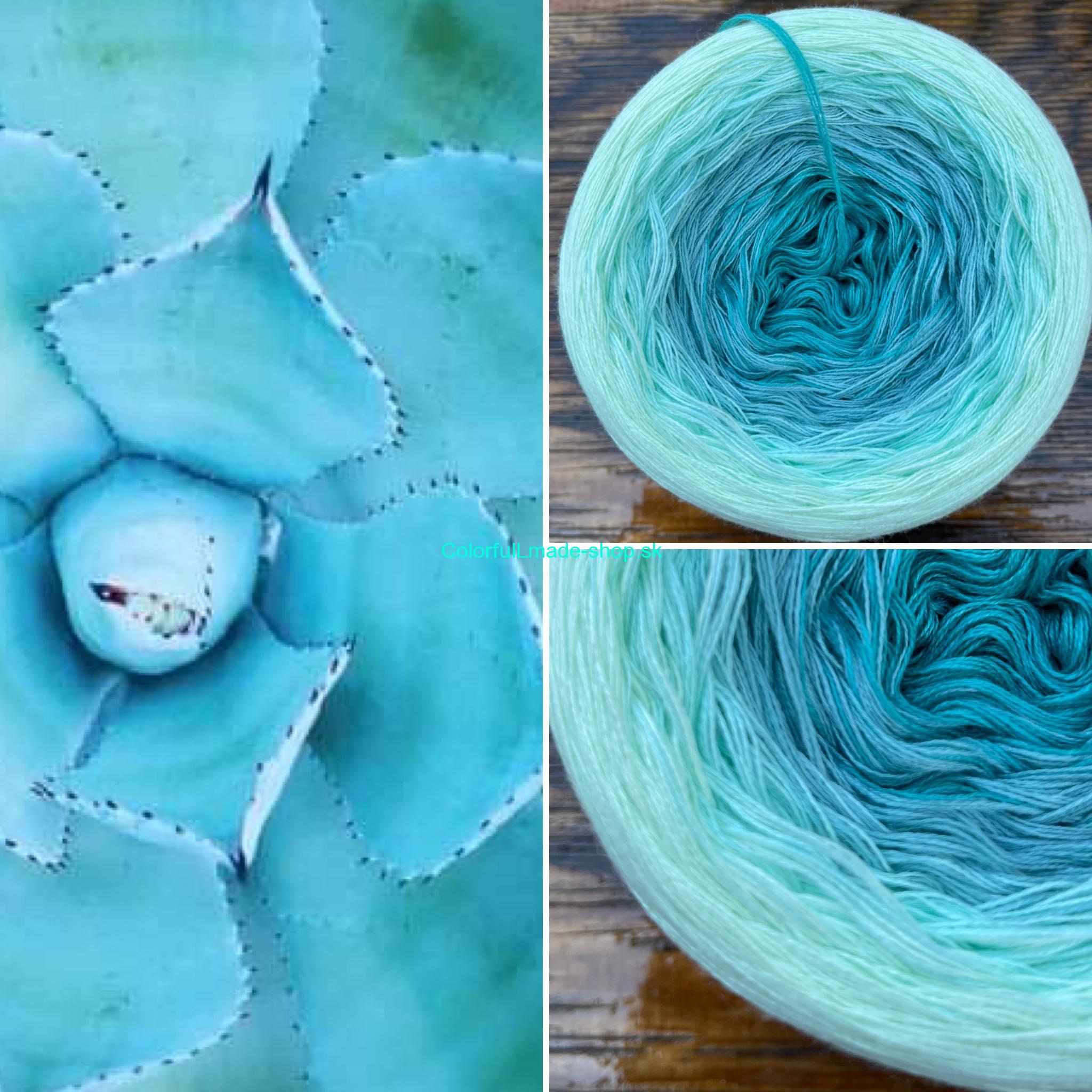 Magic OMBRÉ - Aloe 4-nitka/1000m