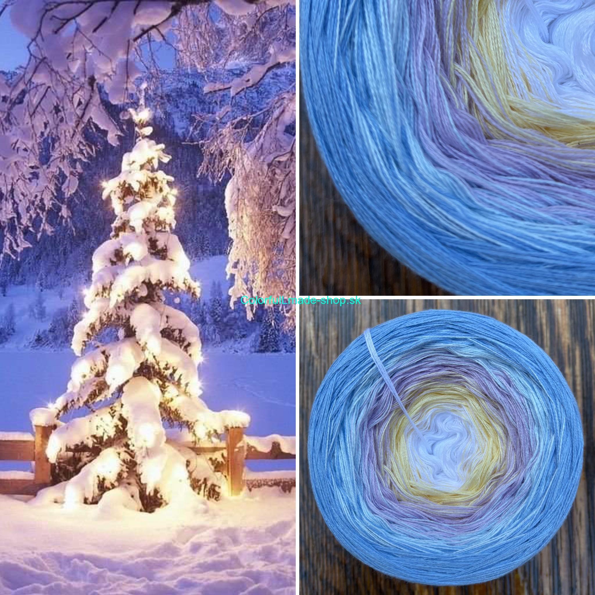 Decembrové 2021 čarovné klbko 3-nitka / 1800m