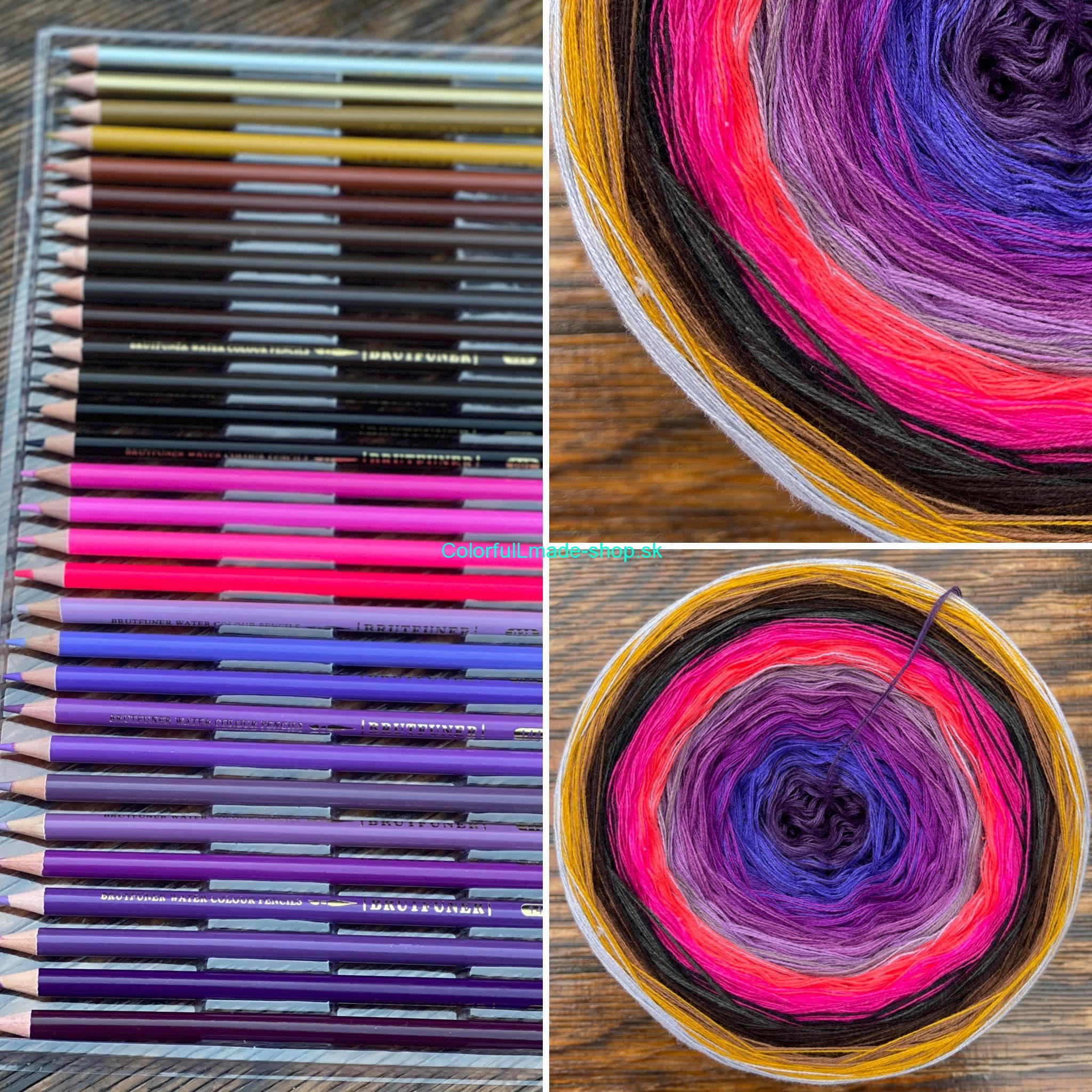 Magic Beauty - 20 Colors - Pencils XI. 3ply / 2500m