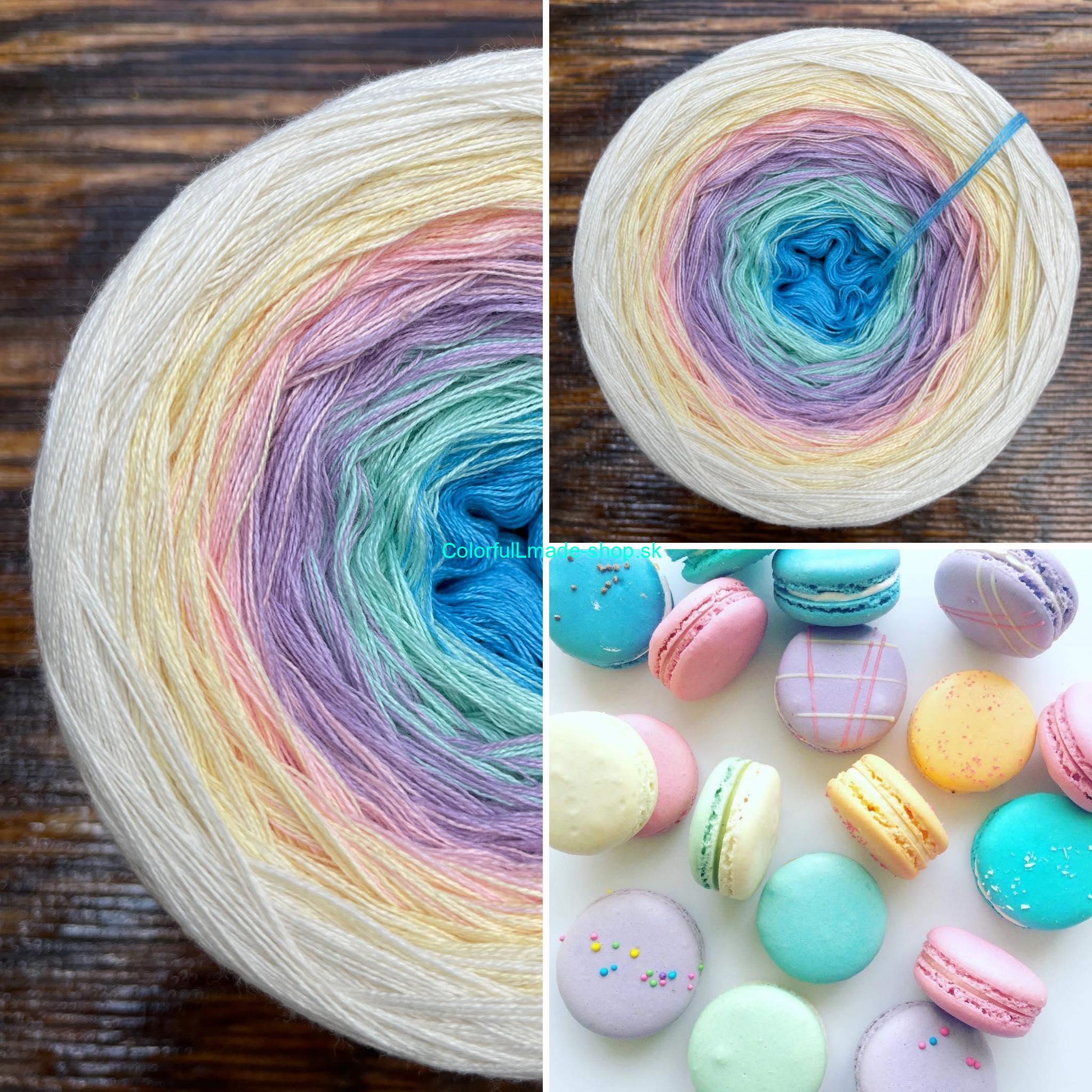 Makrónky V. 3-nitka/1500m Macaroons V.