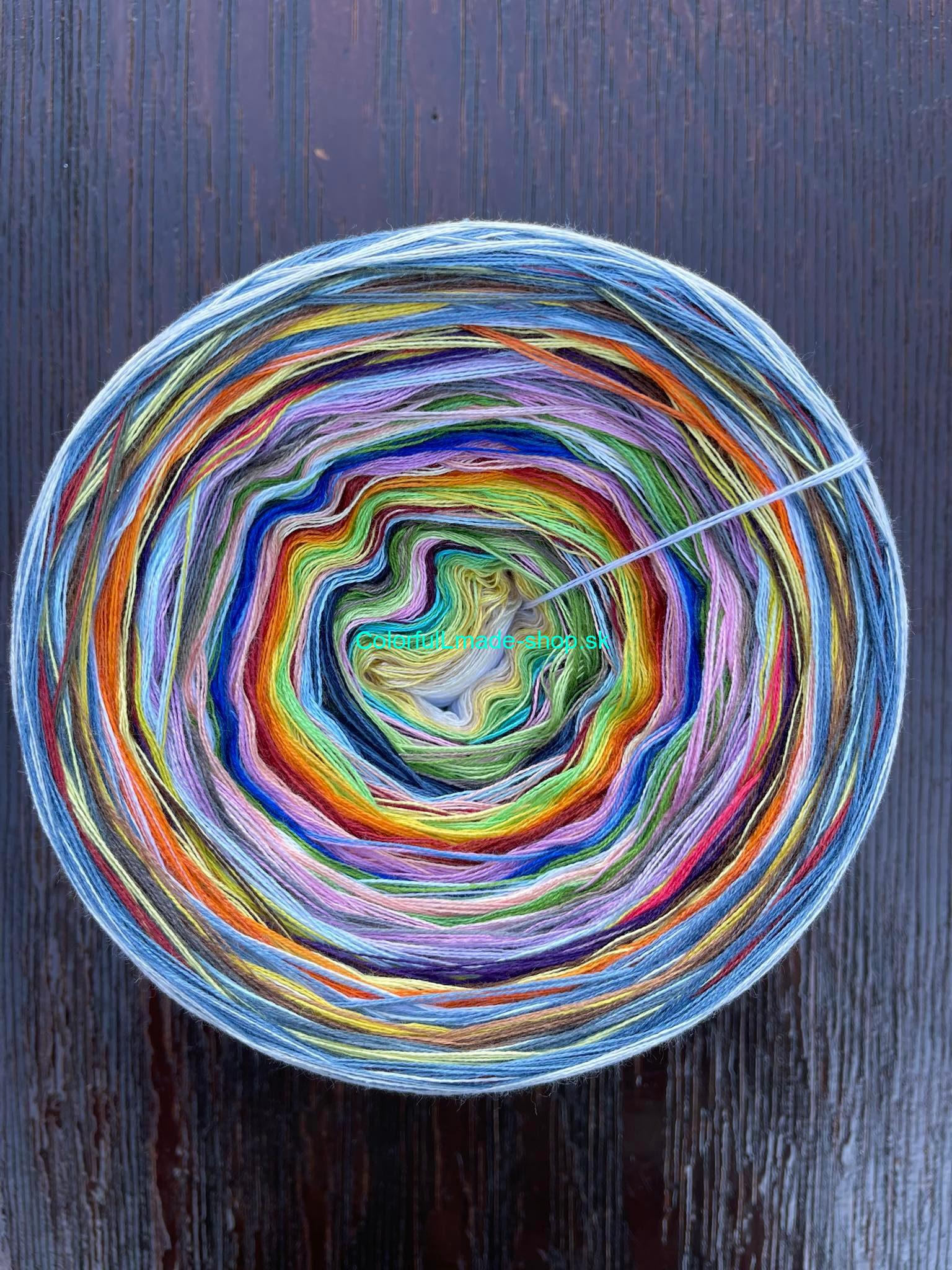 SPECIAL MAGIC BALL - CESTA OKOLO SVETA - 3ply / 2500m