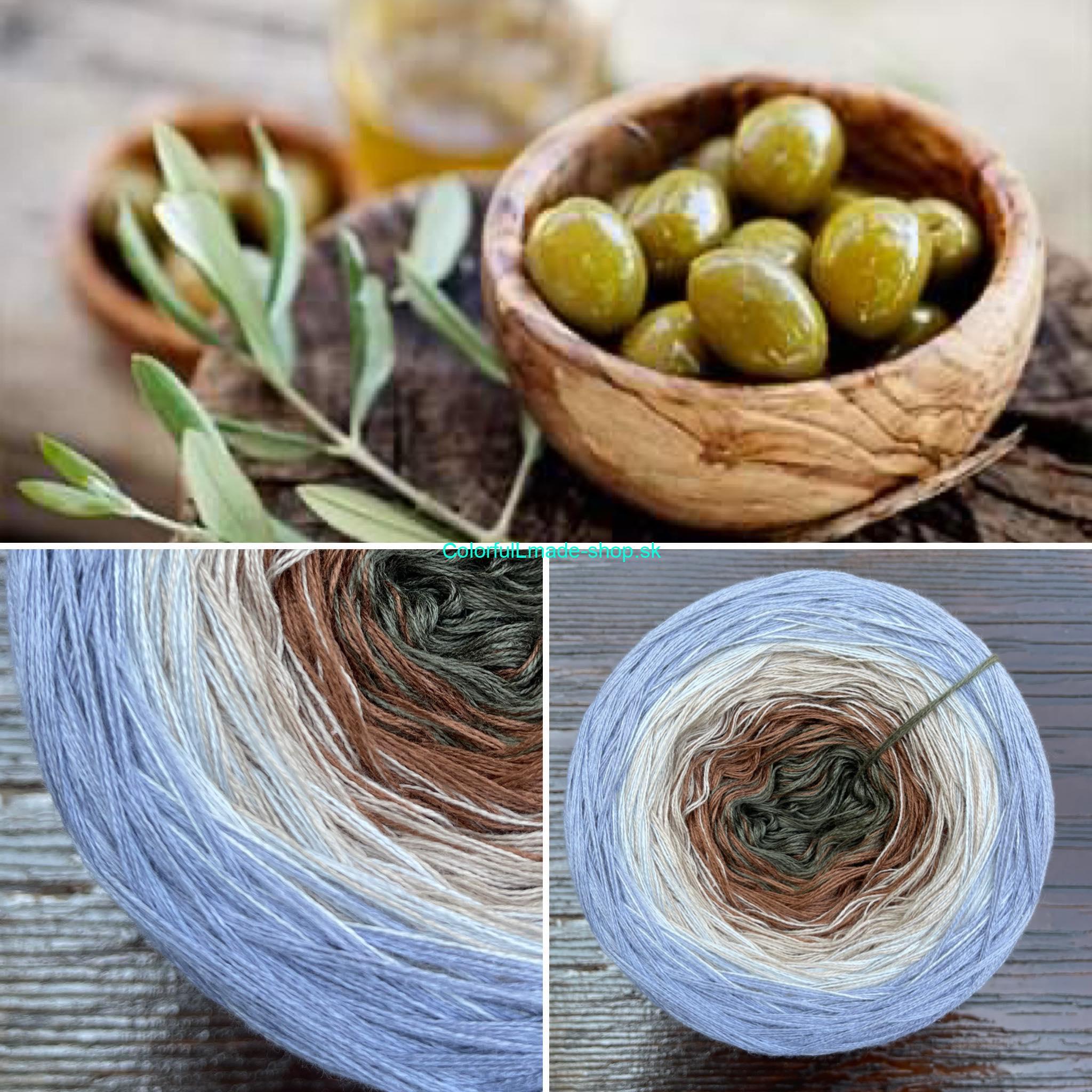 Olivy II. 3-nitka 360g/1800m Olives II.