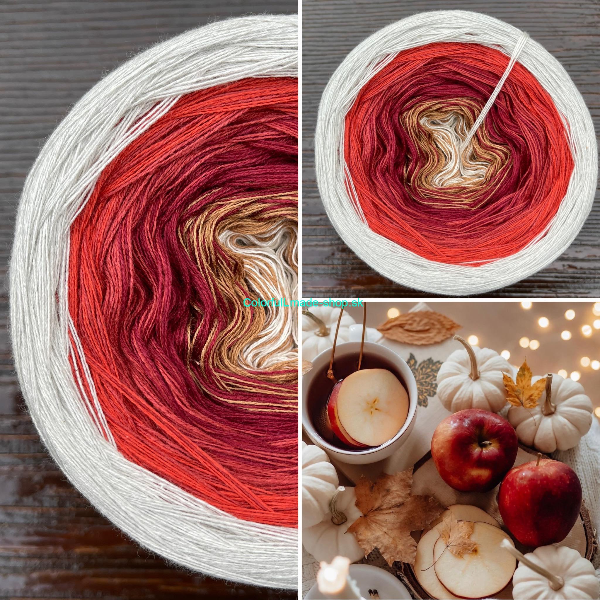 Jablká III. 4-nitka 250g/1000m Apples III.