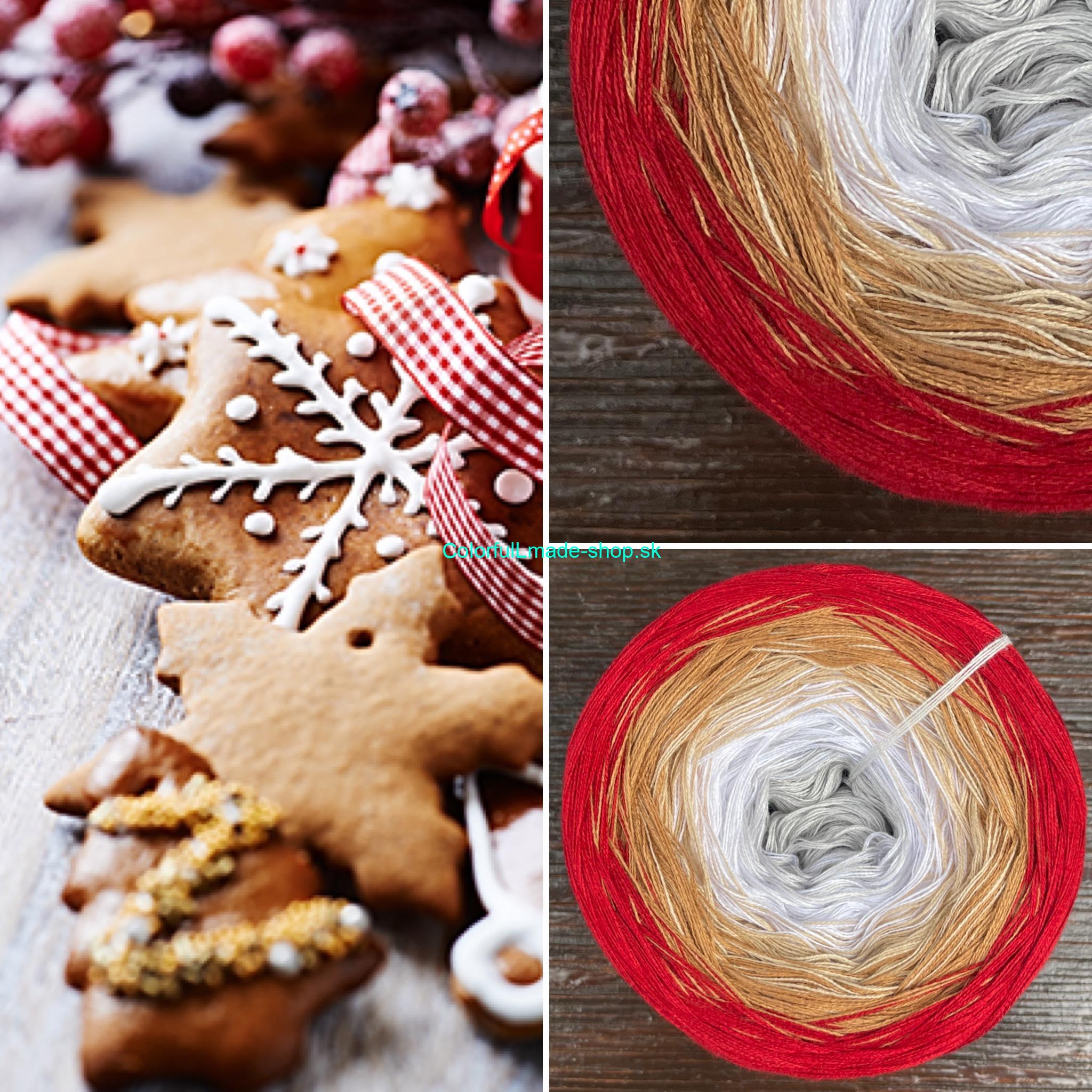 Medovníčky II. 4-nitka 250g/1000m Gingerbreads II.