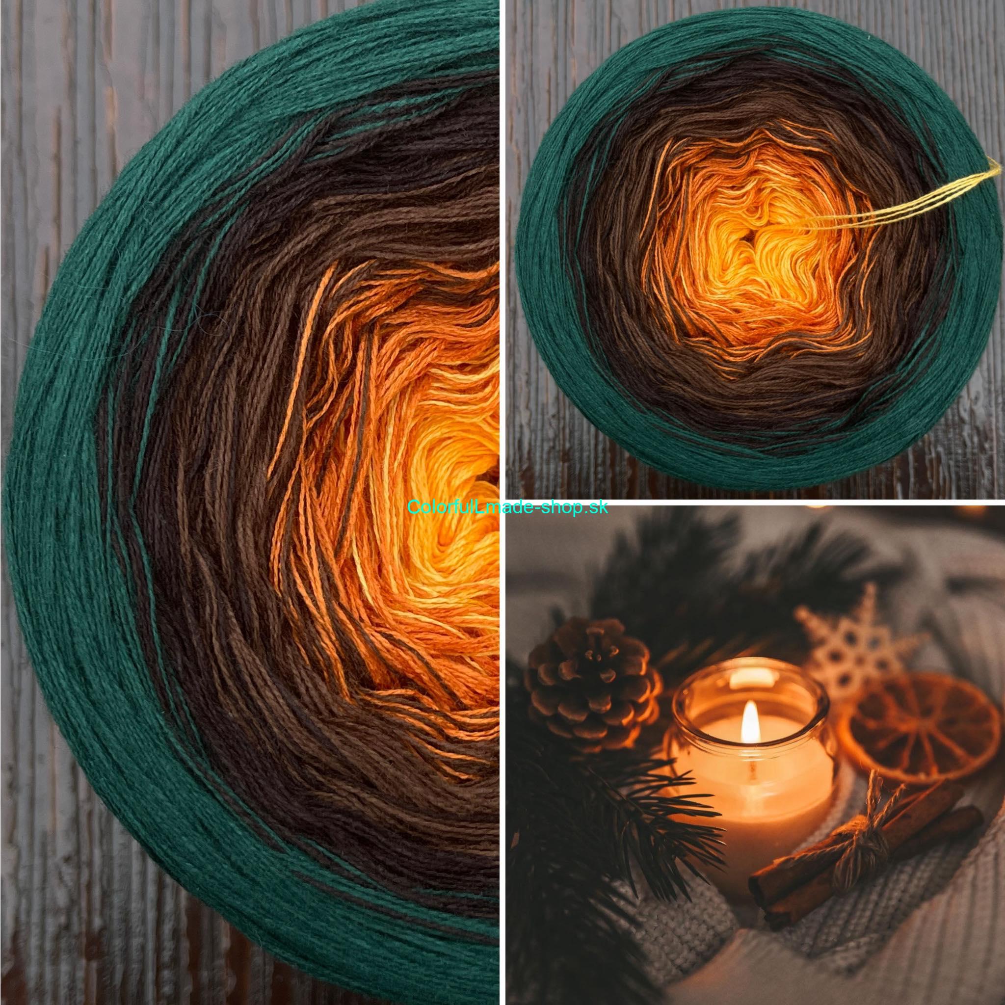 Sviečka II. 3-nitka/1000m Candle II.