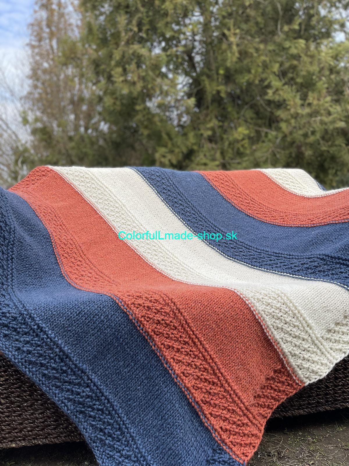 Nostalgia Blanket - pattern - návod - ENG, SVK - PDF súbor