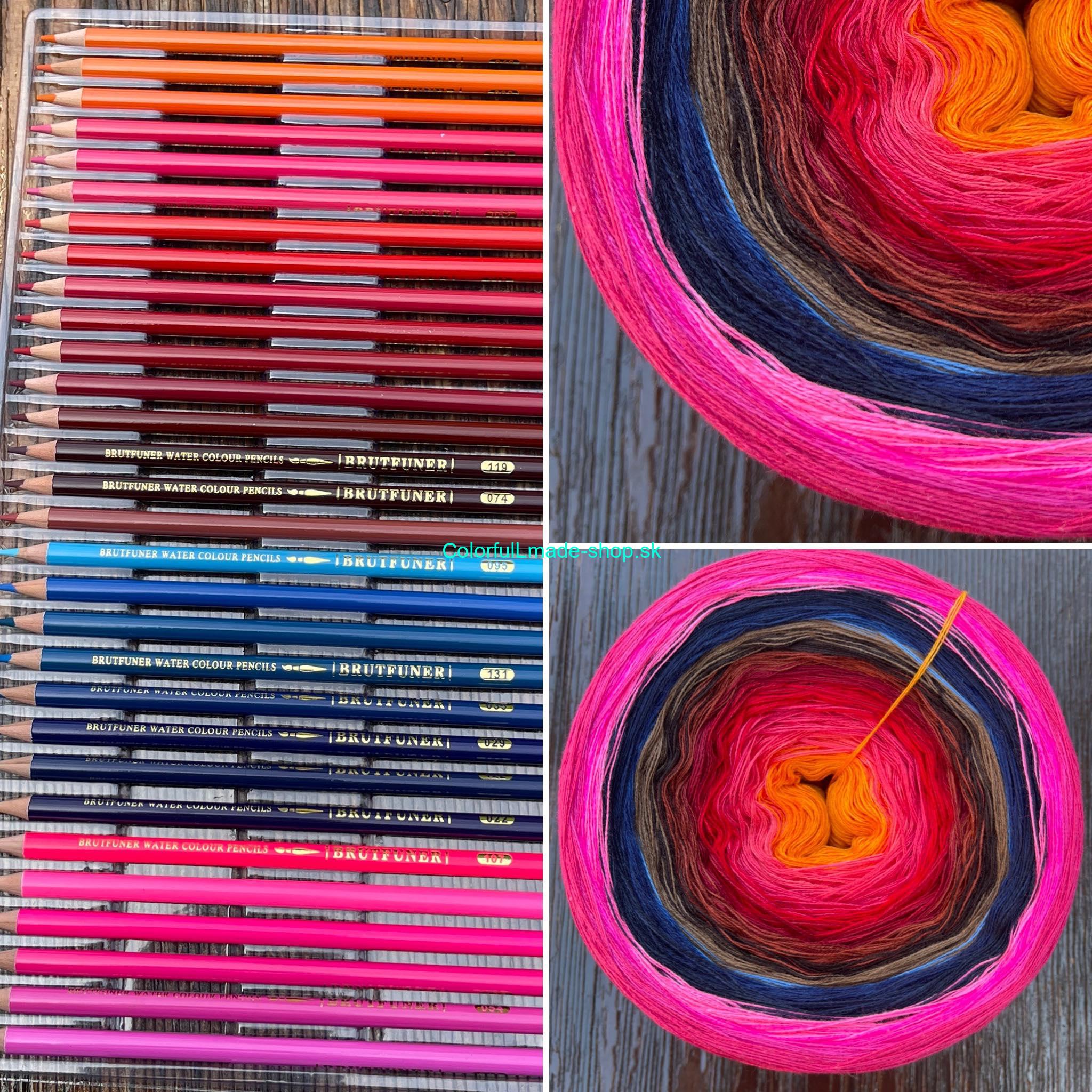 Magic Beauty - 20 Colors - Pencils XVII. 3ply / 2500m