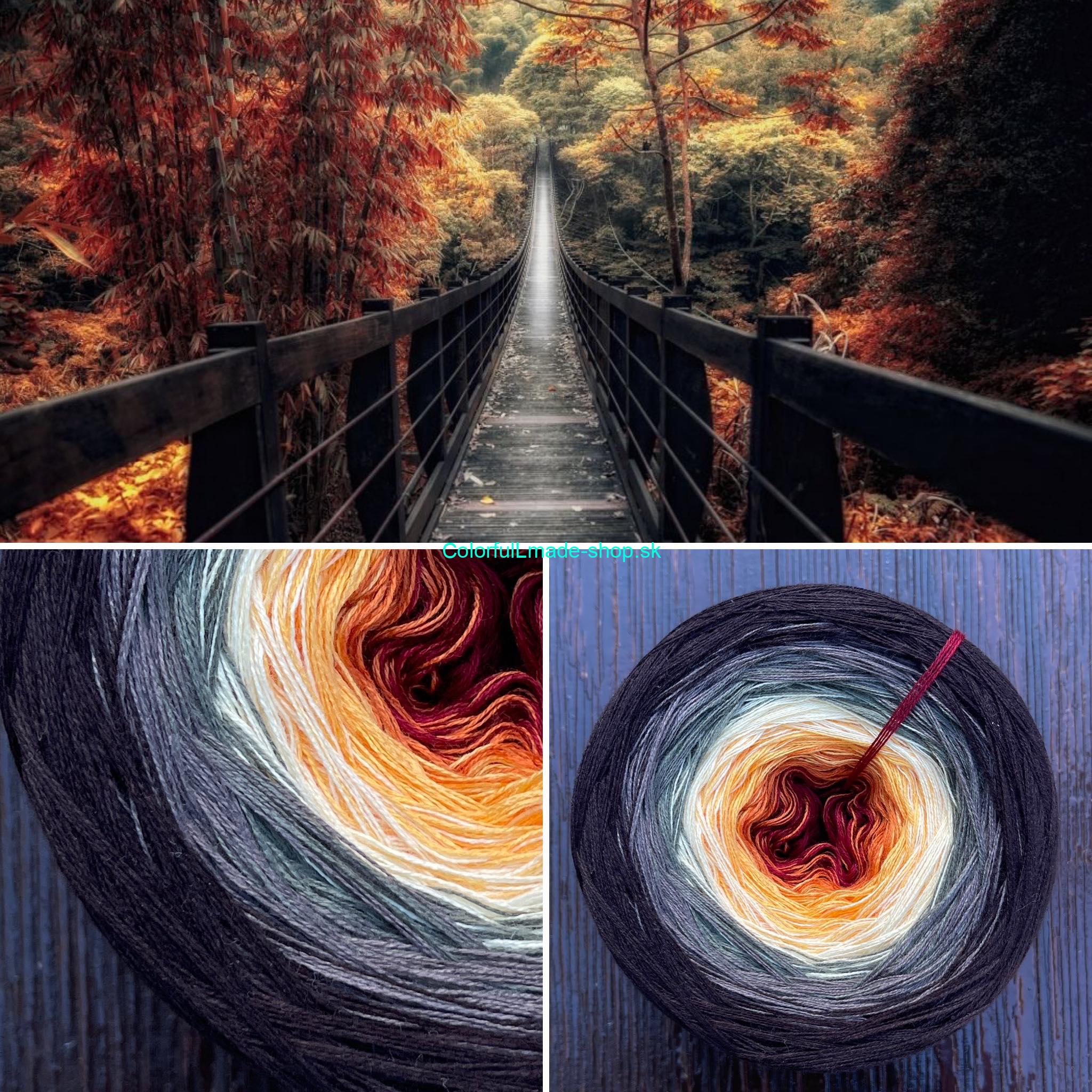 Novembrové 2023 čarovné klbko 4-nitka / 1500m
