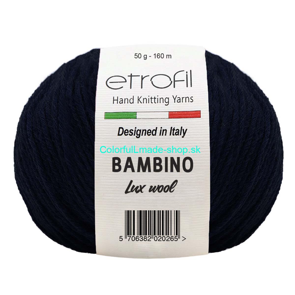 Bambino Lux Wool - Navy Blue