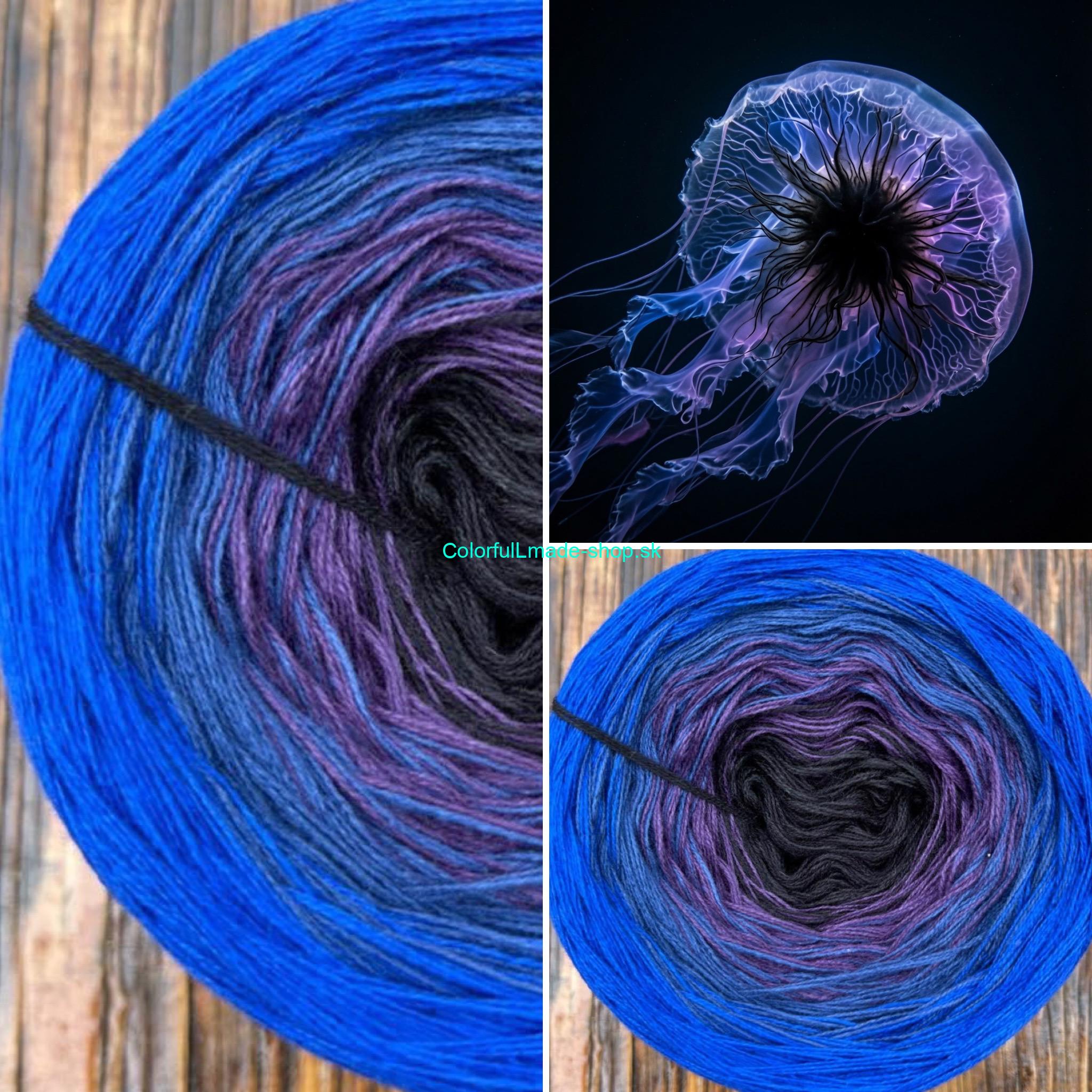 Medúza 3-nitka/1000m Jellyfish