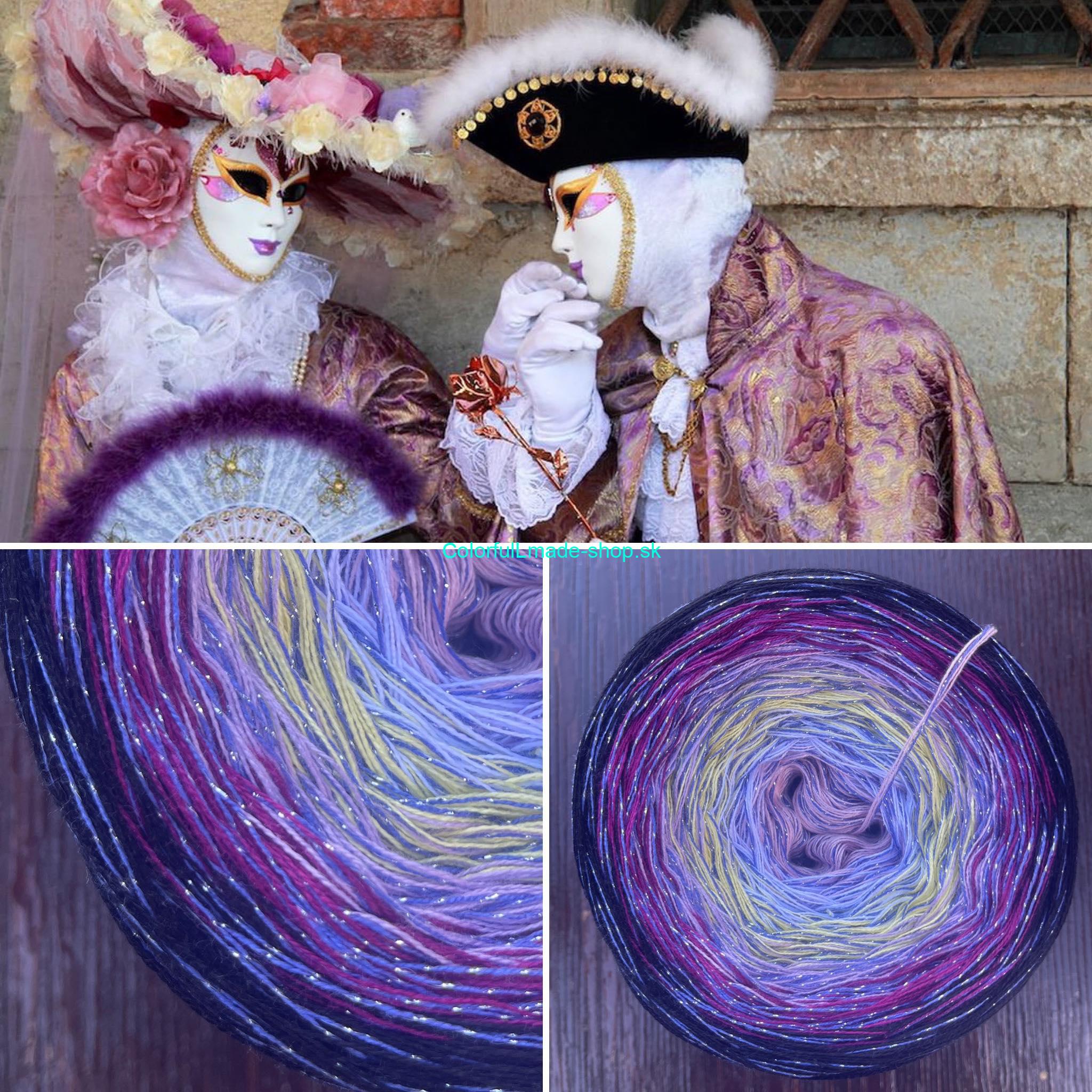 Rainbow XXI. GLITZ 4-nitka 400g/1500m 