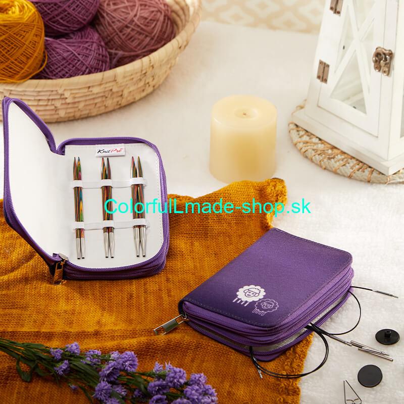 KnitPro Symfonie Interchangeable Starter Needle Set - set 3 párov vym. 13 cm ihlíc